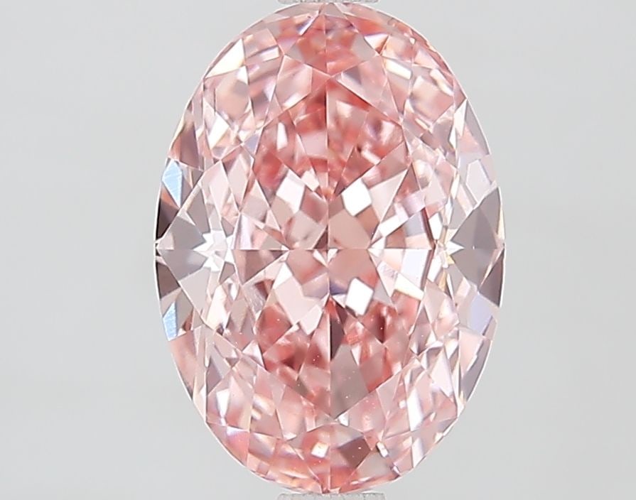 Loose Diamond - OVAL 2.75ct Fancy Intense Pink VS1: Loose Diamond - OVAL 2.75ct Fancy Intense Pink VS1 Source: This is a real non-mined Diamond that has been grown in a lab Shape: OVAL Carats: 2.75 Color: Fancy Intense Pink Certification: IGI Video: