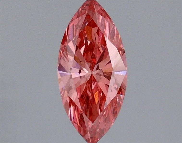 Loose Diamond - MARQUISE 0.81ct Fancy Vivid Purple Pink VS2: Loose Diamond - MARQUISE 0.81ct Fancy Vivid Purple Pink VS2 Source: This is a real non-mined Diamond that has been grown in a lab Shape: MARQUISE Carats: 0.81 Color: Fancy Vivid Purple Pink Certificat