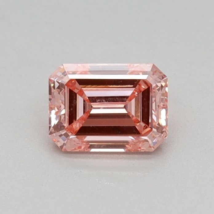 Loose Diamond - EMERALD 0.34ct Fancy Vivid Pink VS1: Loose Diamond - EMERALD 0.34ct Fancy Vivid Pink VS1 Source: This is a real non-mined Diamond that has been grown in a lab Shape: EMERALD Carats: 0.34 Color: Fancy Vivid Pink Certification: IGI Video: