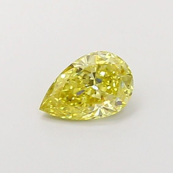 Loose Diamond - PEAR 0.71ct Fancy Intense Yellow VVS2: Loose Diamond - PEAR 0.71ct Fancy Intense Yellow VVS2 Source: This is a real non-mined Diamond that has been grown in a lab Shape: PEAR Carats: 0.71 Color: Fancy Intense Yellow Certification: IGI Vide