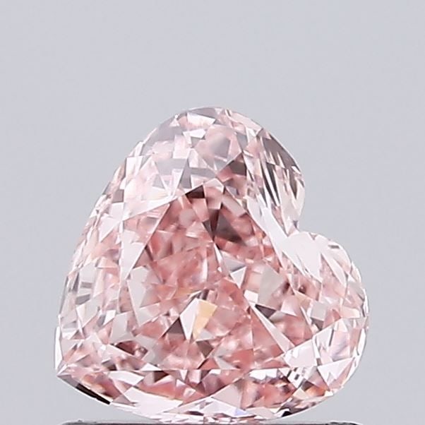 Loose Diamond - HEART 0.62ct Fancy Vivid Pink VVS2: Loose Diamond - HEART 0.62ct Fancy Vivid Pink VVS2 Source: This is a real non-mined Diamond that has been grown in a lab Shape: HEART Carats: 0.62 Color: Fancy Vivid Pink Certification: IGI Video: