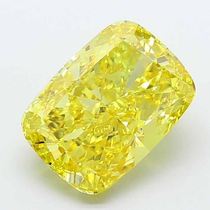 Loose Diamond - CUSHION MODIFIED 9.01ct Fancy Vivid Yellow VS1: Loose Diamond - CUSHION MODIFIED 9.01ct Fancy Vivid Yellow VS1 Source: This is a real non-mined Diamond that has been grown in a lab Shape: CUSHION MODIFIED Carats: 9.01 Color: Fancy Vivid Yellow Cert