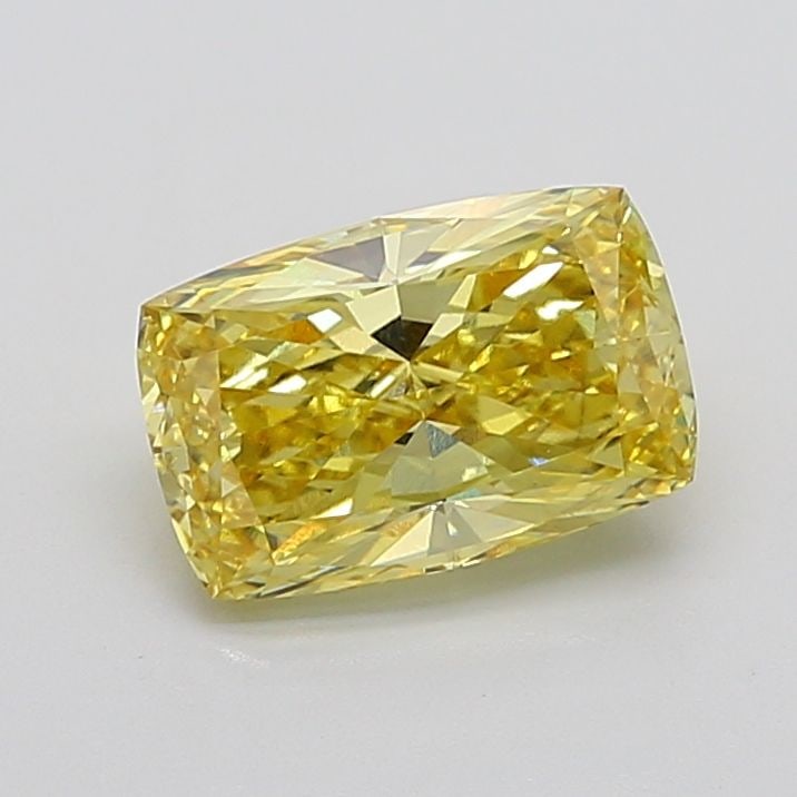 Loose Diamond - CUSHION MODIFIED 3.07ct Fancy Vivid Yellow VS2: Loose Diamond - CUSHION MODIFIED 3.07ct Fancy Vivid Yellow VS2 Source: This is a real non-mined Diamond that has been grown in a lab Shape: CUSHION MODIFIED Carats: 3.07 Color: Fancy Vivid Yellow Cert