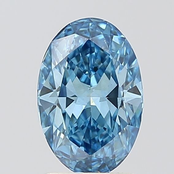Loose Diamond - OVAL 1.48ct Fancy Vivid Blue VS1: Loose Diamond - OVAL 1.48ct Fancy Vivid Blue VS1 Source: This is a real non-mined Diamond that has been grown in a lab Shape: OVAL Carats: 1.48 Color: Fancy Vivid Blue Certification: IGI Video: