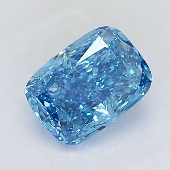 Loose Diamond - CUSHION MODIFIED 2.06ct Fancy Vivid Blue VS1: Loose Diamond - CUSHION MODIFIED 2.06ct Fancy Vivid Blue VS1 Source: This is a real non-mined Diamond that has been grown in a lab Shape: CUSHION MODIFIED Carats: 2.06 Color: Fancy Vivid Blue Certific