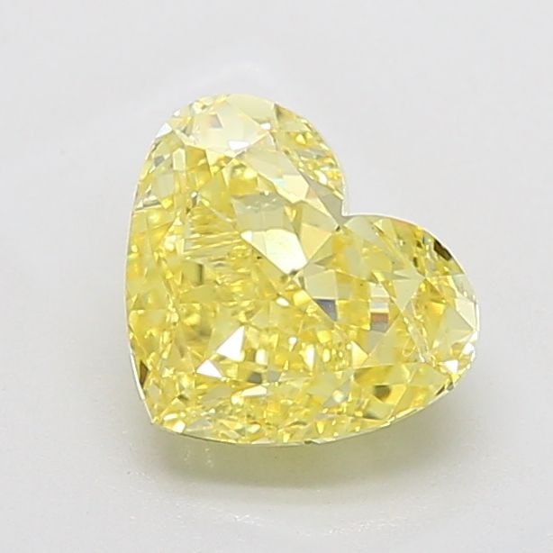 Loose Diamond - HEART 2.9ct Fancy Vivid Yellow VS1: Loose Diamond - HEART 2.9ct Fancy Vivid Yellow VS1 Source: This is a real non-mined Diamond that has been grown in a lab Shape: HEART Carats: 2.9 Color: Fancy Vivid Yellow Certification: IGI Video: