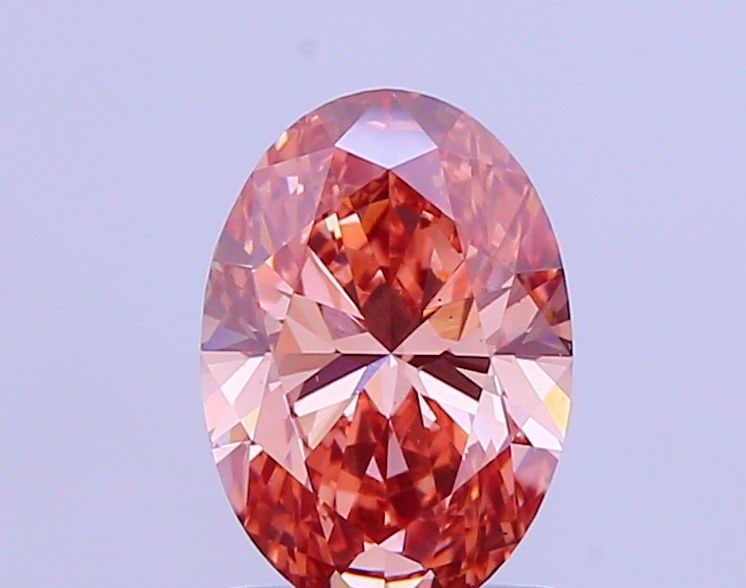 Loose Diamond - OVAL 1.52ct Fancy Pink Brown VS1: Loose Diamond - OVAL 1.52ct Fancy Pink Brown VS1 Source: This is a real non-mined Diamond that has been grown in a lab Shape: OVAL Carats: 1.52 Color: Fancy Pink Brown Certification: IGI Video: