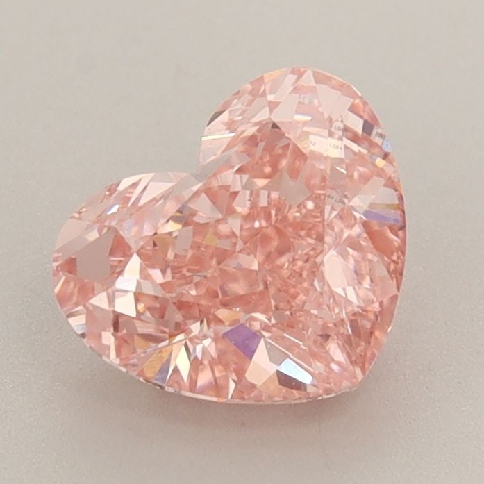 Loose Diamond - HEART 1.55ct Fancy Vivid Pink VVS2: Loose Diamond - HEART 1.55ct Fancy Vivid Pink VVS2 Source: This is a real non-mined Diamond that has been grown in a lab Shape: HEART Carats: 1.55 Color: Fancy Vivid Pink Certification: IGI Video: