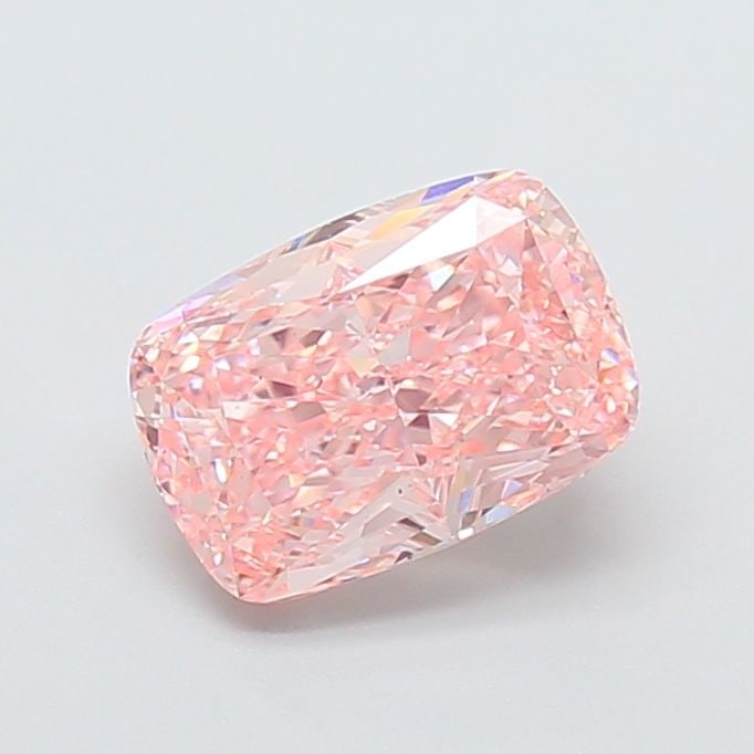 Loose Diamond - CUSHION MODIFIED 2.04ct Fancy Vivid Pink VS1: Loose Diamond - CUSHION MODIFIED 2.04ct Fancy Vivid Pink VS1 Source: This is a real non-mined Diamond that has been grown in a lab Shape: CUSHION MODIFIED Carats: 2.04 Color: Fancy Vivid Pink Certific