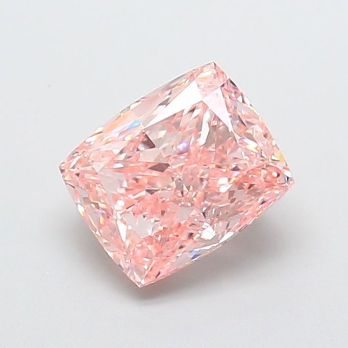 Loose Diamond - CUSHION MODIFIED 3.04ct Fancy Intense Pink VS1: Loose Diamond - CUSHION MODIFIED 3.04ct Fancy Intense Pink VS1 Source: This is a real non-mined Diamond that has been grown in a lab Shape: CUSHION MODIFIED Carats: 3.04 Color: Fancy Intense Pink Cert