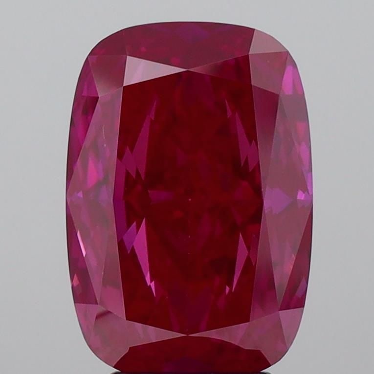 Loose Diamond - CUSHION MODIFIED 3.61ct Fancy Vivid Pink VS1: Loose Diamond - CUSHION MODIFIED 3.61ct Fancy Vivid Pink VS1 Source: This is a real non-mined Diamond that has been grown in a lab Shape: CUSHION MODIFIED Carats: 3.61 Color: Fancy Vivid Pink Certific