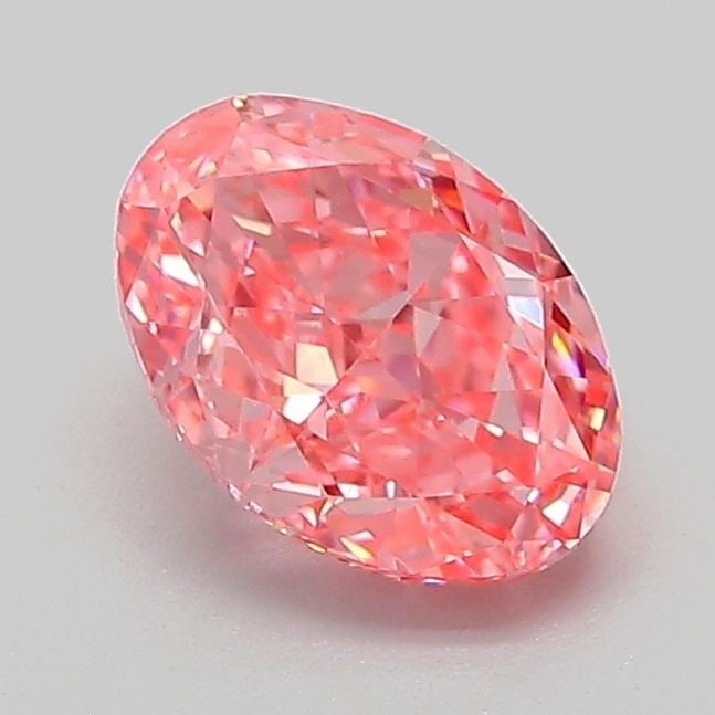 Loose Diamond - OVAL 1.11ct Fancy Vivid Pink VVS2: Loose Diamond - OVAL 1.11ct Fancy Vivid Pink VVS2 Source: This is a real non-mined Diamond that has been grown in a lab Shape: OVAL Carats: 1.11 Color: Fancy Vivid Pink Certification: IGI The Diamond 