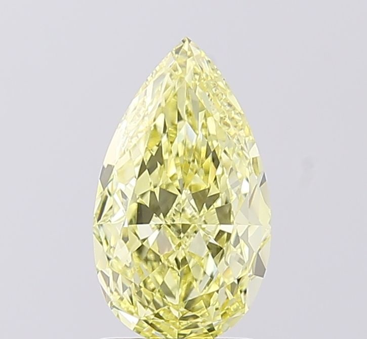 Loose Diamond - PEAR 1.7ct Fancy Yellow VS1: Loose Diamond - PEAR 1.7ct Fancy Yellow VS1 Source: This is a real non-mined Diamond that has been grown in a lab Shape: PEAR Carats: 1.7 Color: Fancy Yellow Certification: IGI Video: