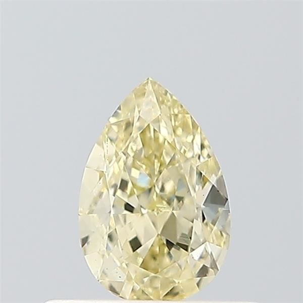 Loose Diamond - PEAR 0.51ct Fancy Light Yellow VVS2: Loose Diamond - PEAR 0.51ct Fancy Light Yellow VVS2 Source: This is a real non-mined Diamond that has been grown in a lab Shape: PEAR Carats: 0.51 Color: Fancy Light Yellow Certification: IGI Video: