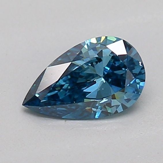 Loose Diamond - PEAR 0.26ct Fancy Vivid Blue VVS2 (1 of 1)