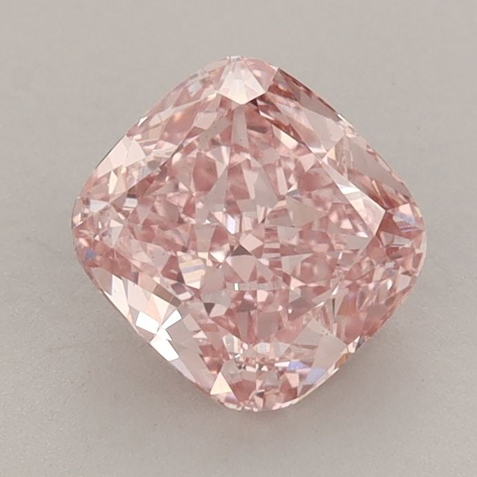 Loose Diamond - CUSHION BRILLIANT 1.24ct Fancy Vivid Pink VS1: Loose Diamond - CUSHION BRILLIANT 1.24ct Fancy Vivid Pink VS1 Source: This is a real non-mined Diamond that has been grown in a lab Shape: CUSHION BRILLIANT Carats: 1.24 Color: Fancy Vivid Pink Certif