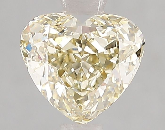 Loose Diamond - HEART 1.57ct Fancy Light Yellow VS1: Loose Diamond - HEART 1.57ct Fancy Light Yellow VS1 Source: This is a real non-mined Diamond that has been grown in a lab Shape: HEART Carats: 1.57 Color: Fancy Light Yellow Certification: IGI Video: