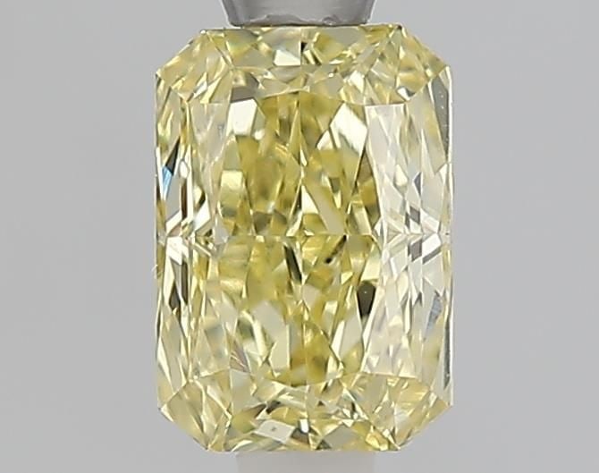 Loose Diamond - RADIANT 1.04ct Fancy Yellow VVS2: Loose Diamond - RADIANT 1.04ct Fancy Yellow VVS2 Source: This is a real non-mined Diamond that has been grown in a lab Shape: RADIANT Carats: 1.04 Color: Fancy Yellow Certification: IGI Video: