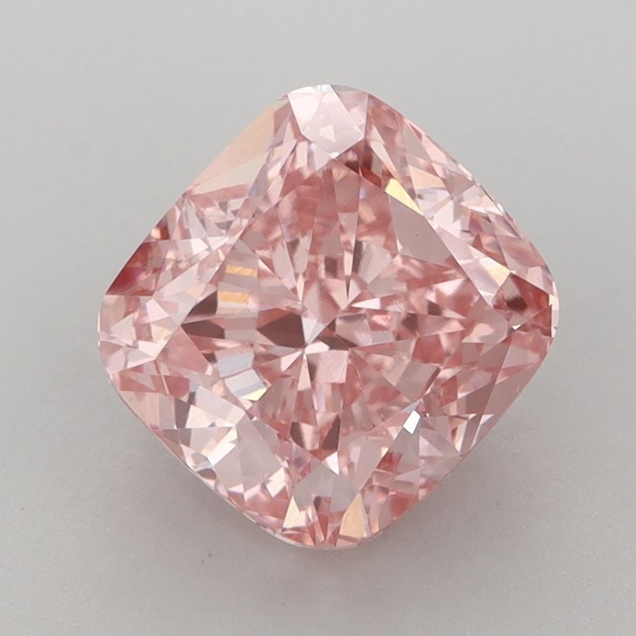 Loose Diamond - CUSHION BRILLIANT 3.13ct Fancy Vivid Pink VS1: Loose Diamond - CUSHION BRILLIANT 3.13ct Fancy Vivid Pink VS1 Source: This is a real non-mined Diamond that has been grown in a lab Shape: CUSHION BRILLIANT Carats: 3.13 Color: Fancy Vivid Pink Certif