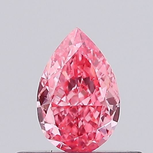 Loose Diamond - PEAR 0.29ct Fancy Intense Pink VS1: Loose Diamond - PEAR 0.29ct Fancy Intense Pink VS1 Source: This is a real non-mined Diamond that has been grown in a lab Shape: PEAR Carats: 0.29 Color: Fancy Intense Pink Certification: NONE Video: