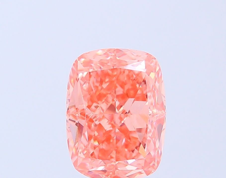 Loose Diamond - CUSHION MODIFIED 3.07ct Fancy Intense Pink VS1: Loose Diamond - CUSHION MODIFIED 3.07ct Fancy Intense Pink VS1 Source: This is a real non-mined Diamond that has been grown in a lab Shape: CUSHION MODIFIED Carats: 3.07 Color: Fancy Intense Pink Cert