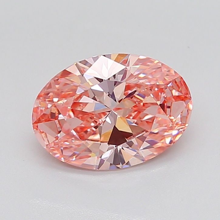 Loose Diamond - OVAL 3.01ct Fancy Vivid Pink VS1: Loose Diamond - OVAL 3.01ct Fancy Vivid Pink VS1 Source: This is a real non-mined Diamond that has been grown in a lab Shape: OVAL Carats: 3.01 Color: Fancy Vivid Pink Certification: IGI Video: