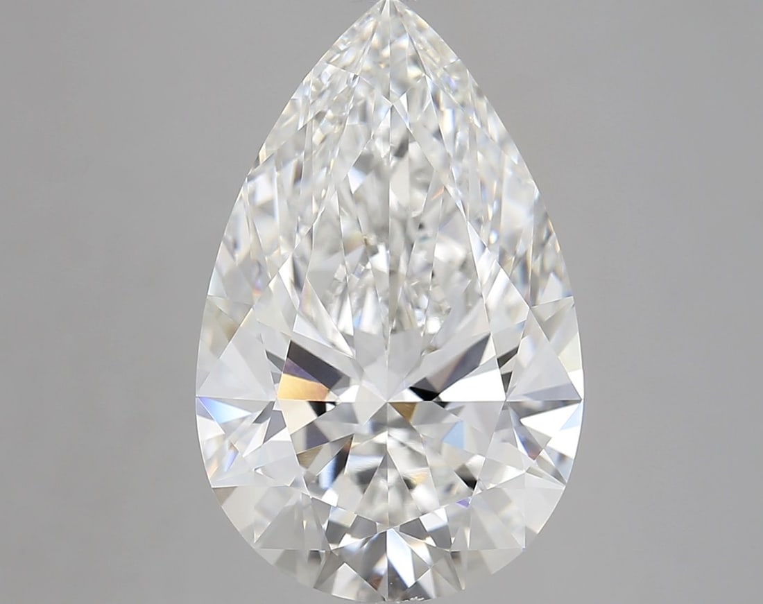 Loose Diamond - PEAR 6.67ct F VVS2: Loose Diamond - PEAR 6.67ct F VVS2 Source: This is a real non-mined Diamond that has been grown in a lab Shape: PEAR Carats: 6.67 Color: F Clarity: VVS2 Certification: IGI Video: