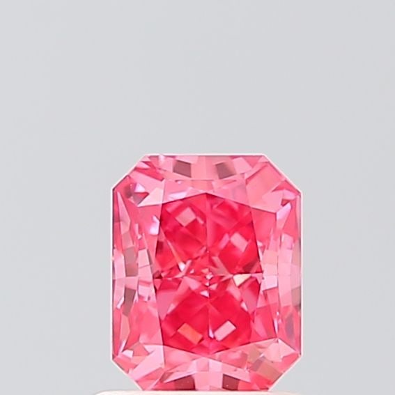 Loose Diamond - RADIANT 1.01ct Pink VS1: Loose Diamond - RADIANT 1.01ct Pink VS1 Source: This is a real non-mined Diamond that has been grown in a lab Shape: RADIANT Carats: 1.01 Color: Pink Certification: NONE Video: