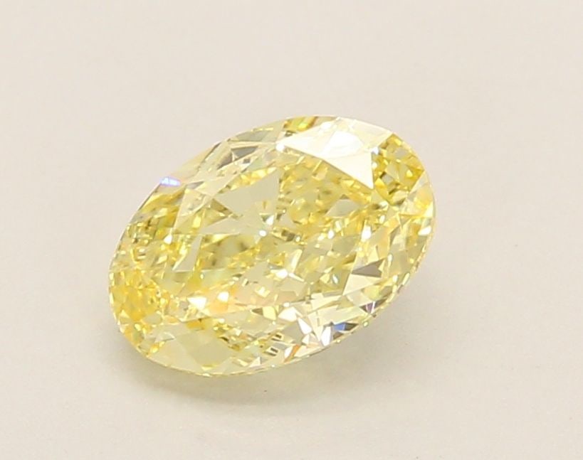 Loose Diamond - OVAL 1.17ct Fancy Yellow VS1: Loose Diamond - OVAL 1.17ct Fancy Yellow VS1 Source: This is a real non-mined Diamond that has been grown in a lab Shape: OVAL Carats: 1.17 Color: Fancy Yellow Certification: IGI Video: