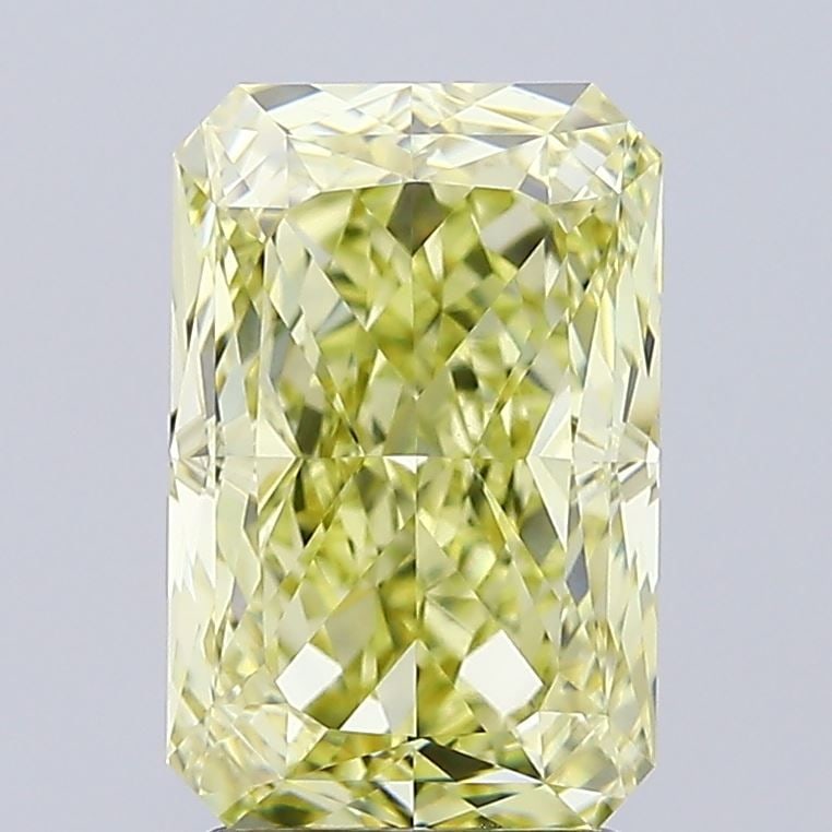 Loose Diamond - RADIANT 3.05ct Fancy Yellow VVS2: Loose Diamond - RADIANT 3.05ct Fancy Yellow VVS2 Source: This is a real non-mined Diamond that has been grown in a lab Shape: RADIANT Carats: 3.05 Color: Fancy Yellow Certification: IGI Video: