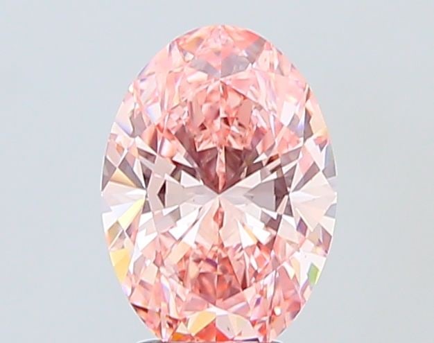 Loose Diamond - OVAL 3.52ct Fancy Vivid Pink VS2: Loose Diamond - OVAL 3.52ct Fancy Vivid Pink VS2 Source: This is a real non-mined Diamond that has been grown in a lab Shape: OVAL Carats: 3.52 Color: Fancy Vivid Pink Certification: IGI Video: