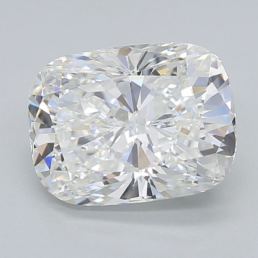 Loose Diamond - CUSHION MODIFIED 3.54ct E VVS2: Loose Diamond - CUSHION MODIFIED 3.54ct E VVS2 Source: This is a real non-mined Diamond that has been grown in a lab Shape: CUSHION MODIFIED Carats: 3.54 Color: E Clarity: VVS2 Certification: IGI Vide