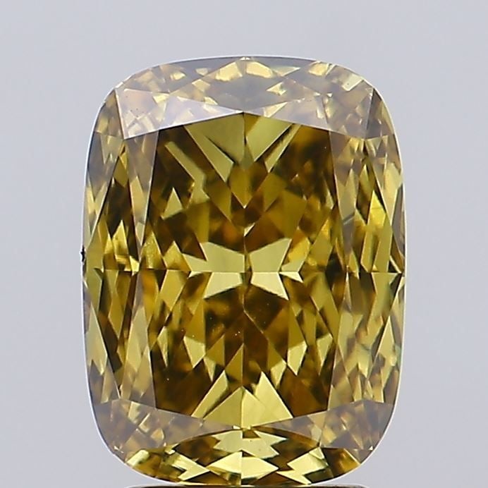 Loose Diamond - CUSHION MODIFIED 3.57ct Fancy Vivid Yellow VS1: Loose Diamond - CUSHION MODIFIED 3.57ct Fancy Vivid Yellow VS1 Source: This is a real non-mined Diamond that has been grown in a lab Shape: CUSHION MODIFIED Carats: 3.57 Color: Fancy Vivid Yellow Cert