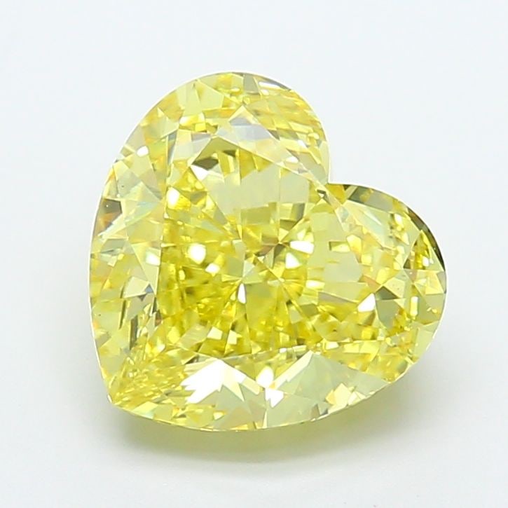 Loose Diamond - HEART 6.56ct Fancy Intense Yellow VS1: Loose Diamond - HEART 6.56ct Fancy Intense Yellow VS1 Source: This is a real non-mined Diamond that has been grown in a lab Shape: HEART Carats: 6.56 Color: Fancy Intense Yellow Certification: IGI Vid