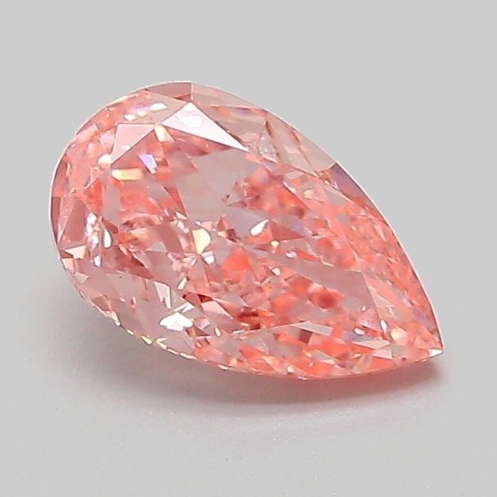 Loose Diamond - PEAR 1.14ct Fancy Vivid Pink VS1: Loose Diamond - PEAR 1.14ct Fancy Vivid Pink VS1 Source: This is a real non-mined Diamond that has been grown in a lab Shape: PEAR Carats: 1.14 Color: Fancy Vivid Pink Certification: IGI Video: