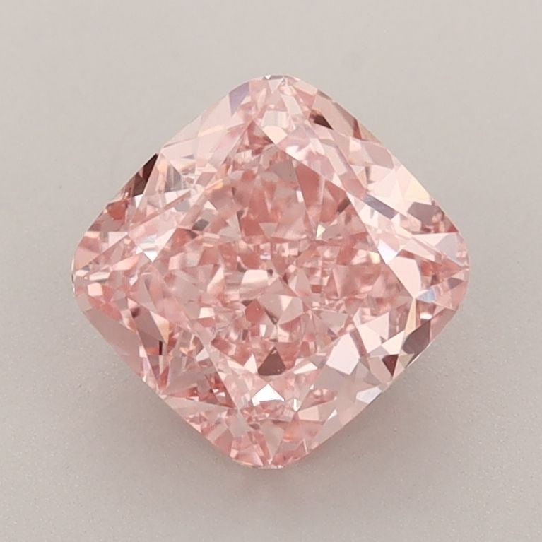 Loose Diamond - CUSHION BRILLIANT 1.74ct Fancy Vivid Pink VVS2: Loose Diamond - CUSHION BRILLIANT 1.74ct Fancy Vivid Pink VVS2 Source: This is a real non-mined Diamond that has been grown in a lab Shape: CUSHION BRILLIANT Carats: 1.74 Color: Fancy Vivid Pink Certi