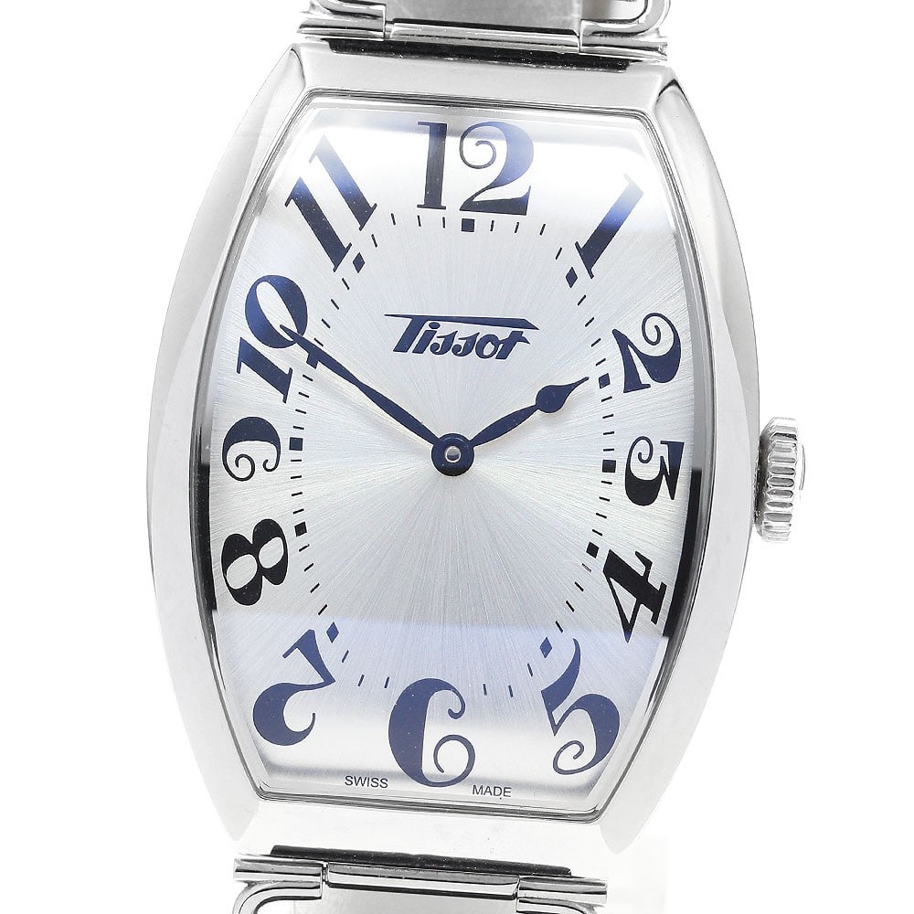 Tissot Heritage Porto Quartz Silver Dial Leather Strap Watch T128.509.16.032.00 (1 of 6)