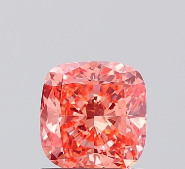 Loose Diamond - CUSHION MODIFIED 1.01ct Fancy Vivid Pink SI1: Loose Diamond - CUSHION MODIFIED 1.01ct Fancy Vivid Pink SI1 Source: This is a real non-mined Diamond that has been grown in a lab Shape: CUSHION MODIFIED Carats: 1.01 Color: Fancy Vivid Pink Certific