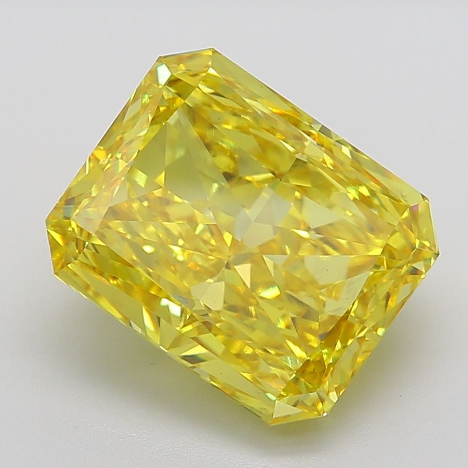 Loose Diamond - RADIANT 11.06ct Fancy Vivid Yellow VS1: Loose Diamond - RADIANT 11.06ct Fancy Vivid Yellow VS1 Source: This is a real non-mined Diamond that has been grown in a lab Shape: RADIANT Carats: 11.06 Color: Fancy Vivid Yellow Certification: IGI V