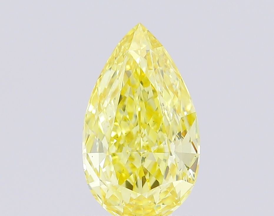 Loose Diamond - PEAR 1.35ct Fancy Intense Yellow VS1: Loose Diamond - PEAR 1.35ct Fancy Intense Yellow VS1 Source: This is a real non-mined Diamond that has been grown in a lab Shape: PEAR Carats: 1.35 Color: Fancy Intense Yellow Certification: IGI Video