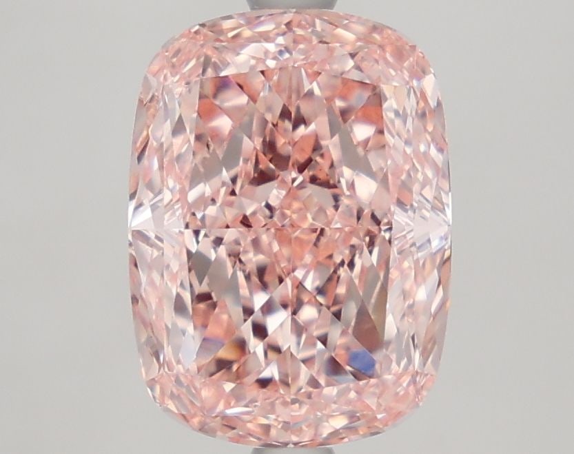 Loose Diamond - CUSHION MODIFIED 2.74ct Fancy Intense Pink VVS2: Loose Diamond - CUSHION MODIFIED 2.74ct Fancy Intense Pink VVS2 Source: This is a real non-mined Diamond that has been grown in a lab Shape: CUSHION MODIFIED Carats: 2.74 Color: Fancy Intense Pink Cer