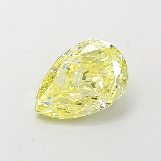 Loose Diamond - PEAR 0.82ct Fancy Yellow VS1: Loose Diamond - PEAR 0.82ct Fancy Yellow VS1 Source: This is a real non-mined Diamond that has been grown in a lab Shape: PEAR Carats: 0.82 Color: Fancy Yellow Certification: IGI Video: