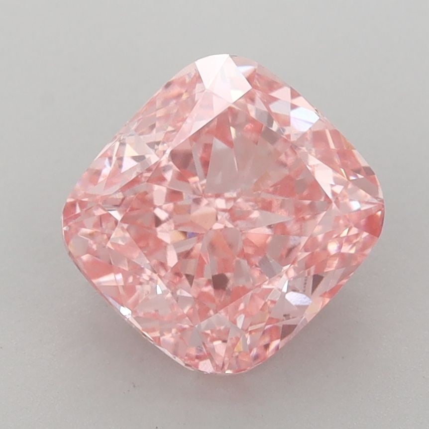 Loose Diamond - CUSHION MODIFIED 2.71ct Fancy Vivid Pink VS1: Loose Diamond - CUSHION MODIFIED 2.71ct Fancy Vivid Pink VS1 Source: This is a real non-mined Diamond that has been grown in a lab Shape: CUSHION MODIFIED Carats: 2.71 Color: Fancy Vivid Pink Certific