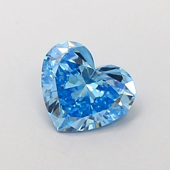 Loose Diamond - HEART 0.62ct Fancy Vivid Blue VVS2: Loose Diamond - HEART 0.62ct Fancy Vivid Blue VVS2 Source: This is a real non-mined Diamond that has been grown in a lab Shape: HEART Carats: 0.62 Color: Fancy Vivid Blue Certification: IGI Video:
