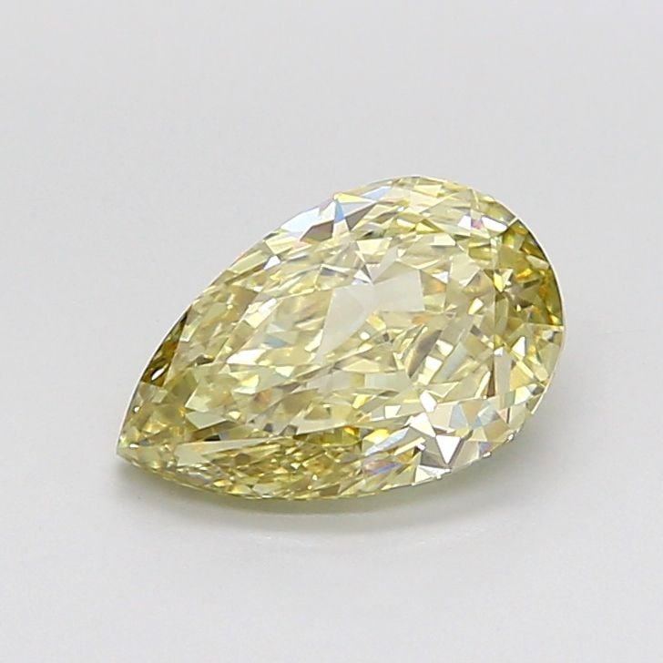Loose Diamond - PEAR 2.04ct Fancy Yellow VVS2: Loose Diamond - PEAR 2.04ct Fancy Yellow VVS2 Source: This is a real non-mined Diamond that has been grown in a lab Shape: PEAR Carats: 2.04 Color: Fancy Yellow Certification: IGI Video: