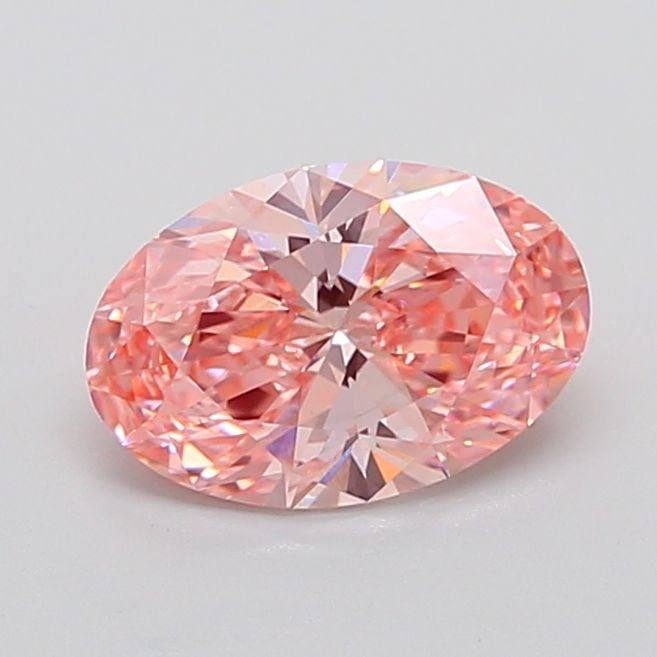 Loose Diamond - OVAL 2.5ct Fancy Vivid Pink VS1: Loose Diamond - OVAL 2.5ct Fancy Vivid Pink VS1 Source: This is a real non-mined Diamond that has been grown in a lab Shape: OVAL Carats: 2.5 Color: Fancy Vivid Pink Certification: IGI The Diamond Dep