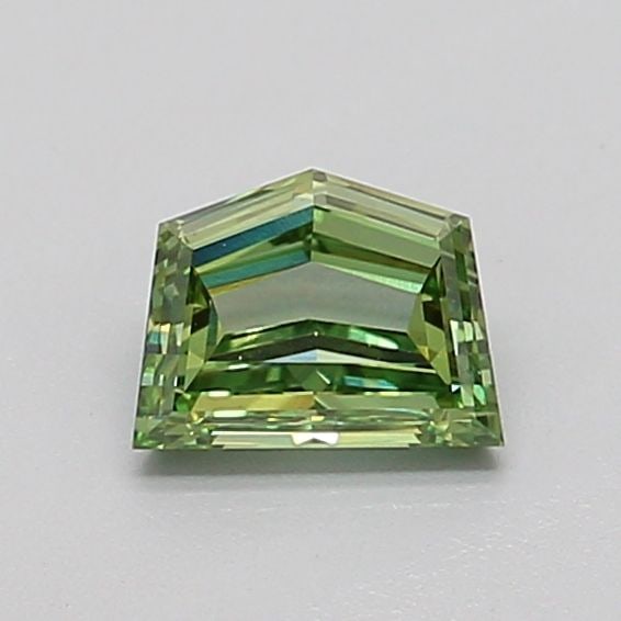 Loose Diamond - PENTAGONAL 0.53ct Fancy Vivid Green VVS2: Loose Diamond - PENTAGONAL 0.53ct Fancy Vivid Green VVS2 Source: This is a real non-mined Diamond that has been grown in a lab Shape: PENTAGONAL Carats: 0.53 Color: Fancy Vivid Green Certification: IG