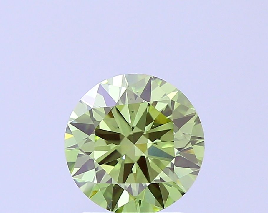 Loose Diamond - ROUND 2.01ct Fancy Vivid Green VS2: Loose Diamond - ROUND 2.01ct Fancy Vivid Green VS2 Source: This is a real non-mined Diamond that has been grown in a lab Shape: ROUND Carats: 2.01 Color: Fancy Vivid Green Certification: IGI Video: