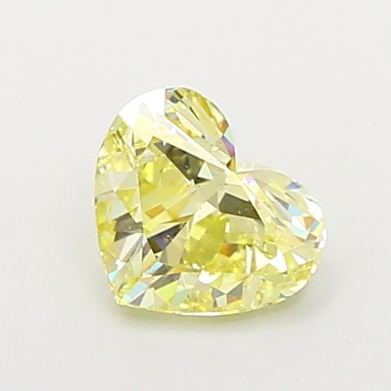 Loose Diamond - HEART 2.01ct Fancy Yellow VS2: Loose Diamond - HEART 2.01ct Fancy Yellow VS2 Source: This is a real non-mined Diamond that has been grown in a lab Shape: HEART Carats: 2.01 Color: Fancy Yellow Certification: IGI The Diamond Depot G