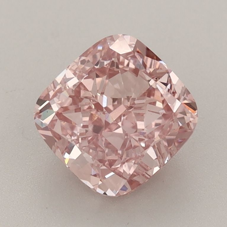 Loose Diamond - CUSHION BRILLIANT 1.81ct Fancy Vivid Pink VS1: Loose Diamond - CUSHION BRILLIANT 1.81ct Fancy Vivid Pink VS1 Source: This is a real non-mined Diamond that has been grown in a lab Shape: CUSHION BRILLIANT Carats: 1.81 Color: Fancy Vivid Pink Certif
